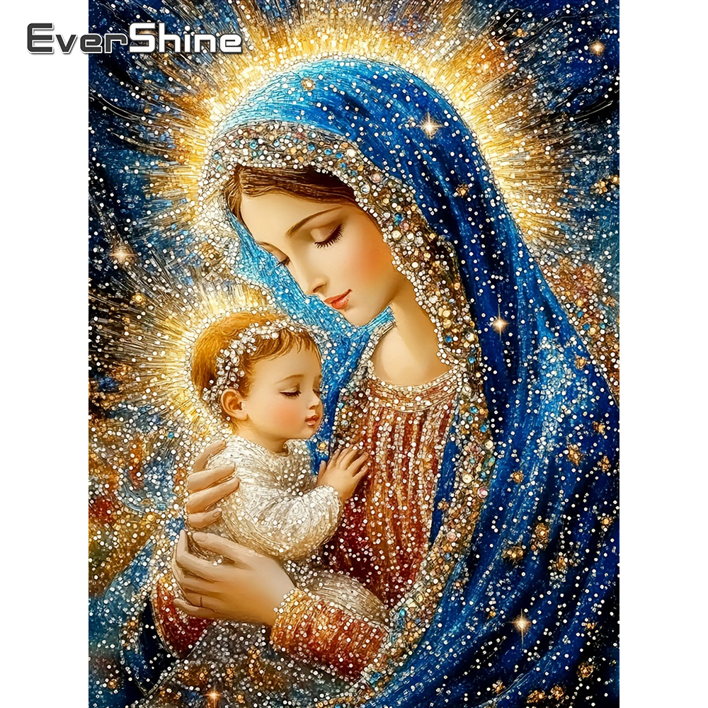 Embroidery Uae - 1PC frameless Diamond Embroidery Religion Full