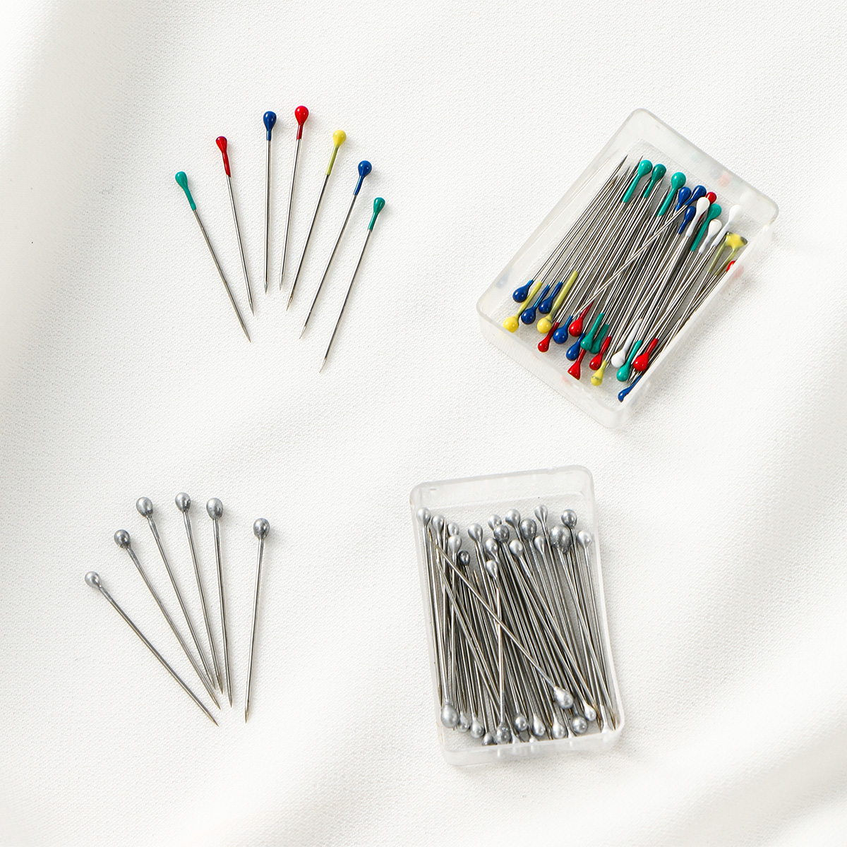 Embroidery Hijab - Colorful Positioning Pins for Clothing Scarf