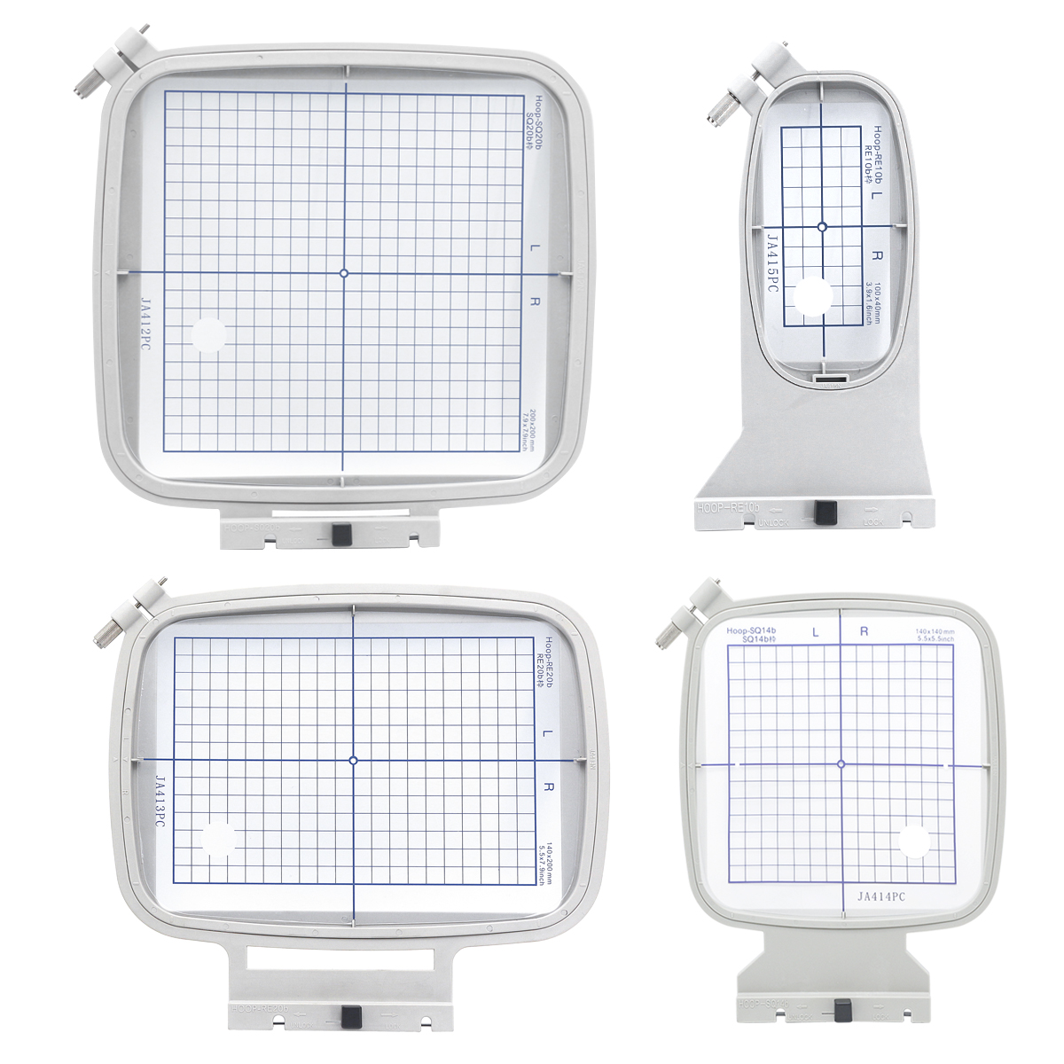 Embroidery Hoop Plastic - SQ20B RE20B RE10B SQ14B Embroidery Hoops