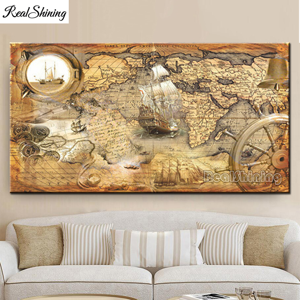 Embroidery World - Full Square Round Drill Diamond Painting