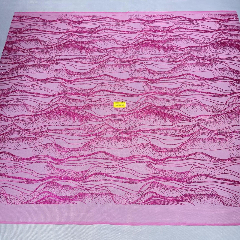 Embroidery Rose - 10 Yards Rose Red Fadhion Africa