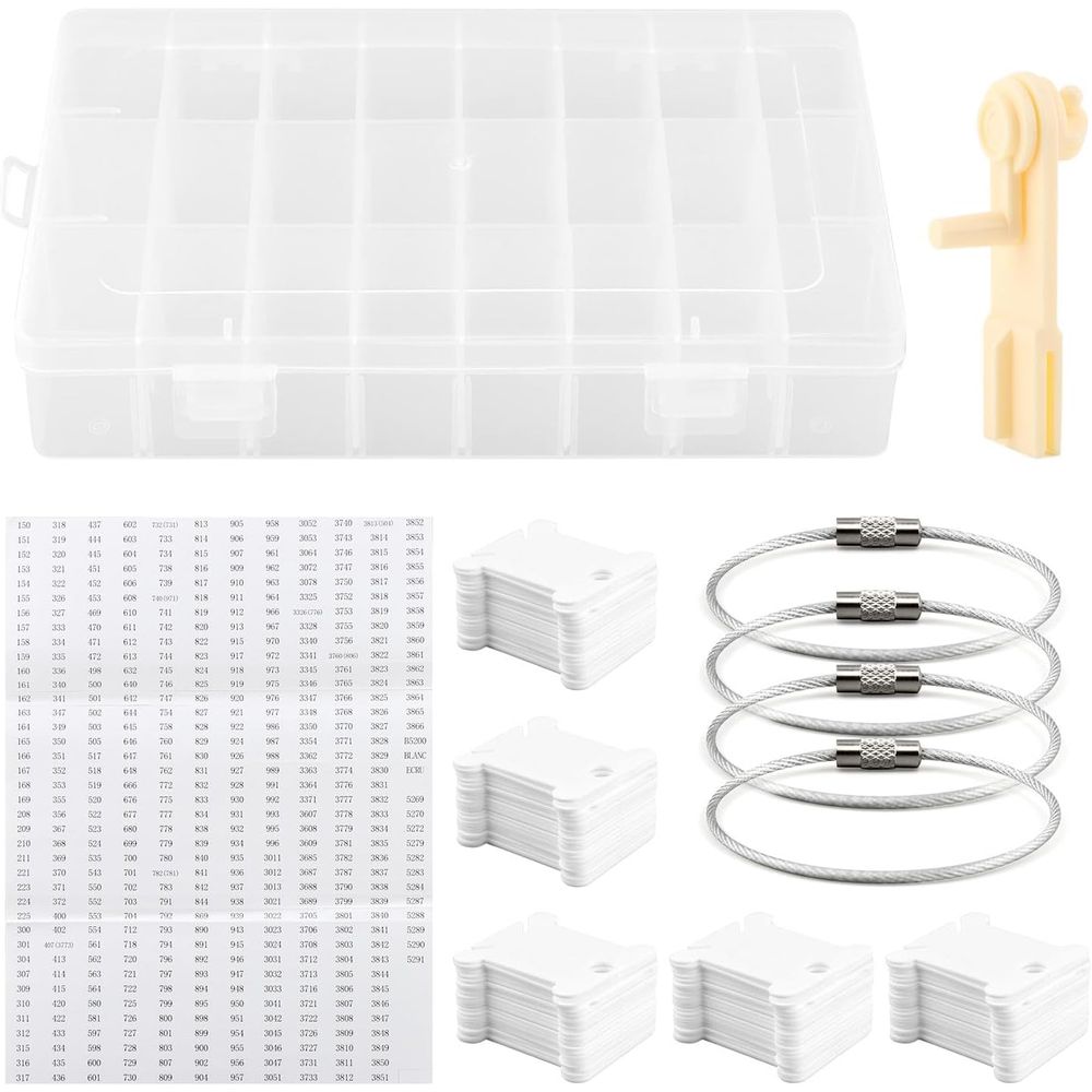 Embroidery Removal Tool - Embroidery Floss Organizer Cross Stitch Thread