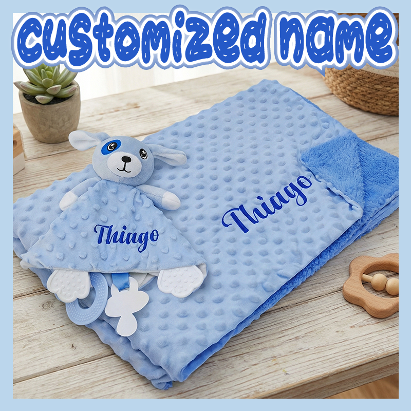 Embroidery Name - Custom Baby Name 100% Cotton Animal-Themed