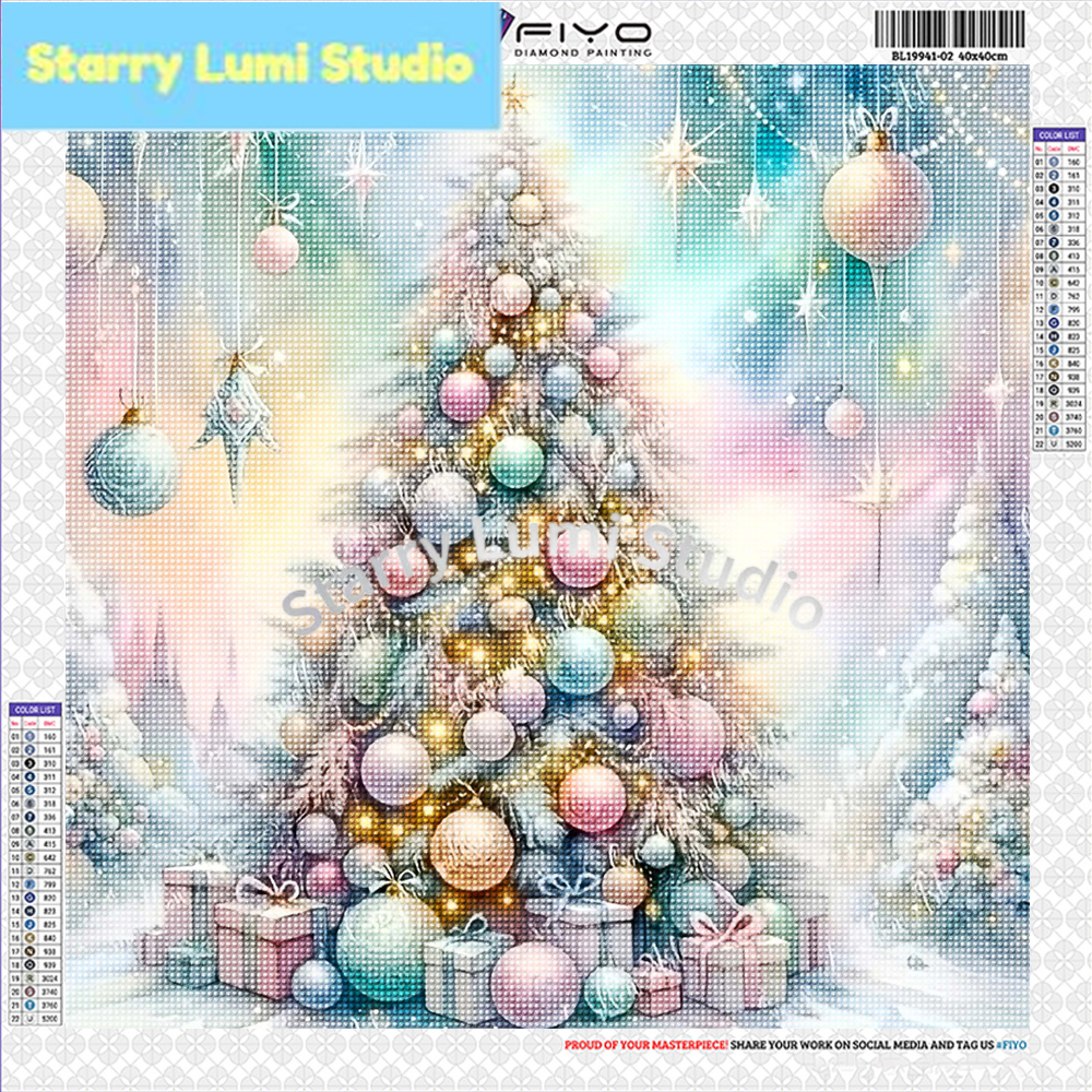 Embroidery Handicraft - Diamond Painting Kit Christmas Tree New