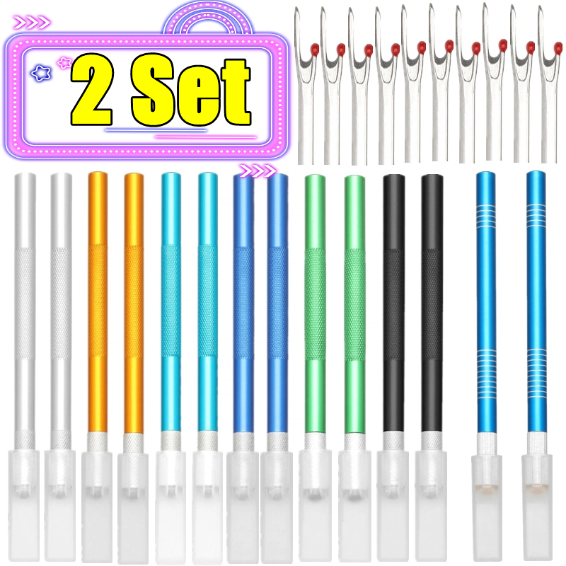 Embroidery Removal Tool - Sewing Seam Thread Cutter with 5Pcs