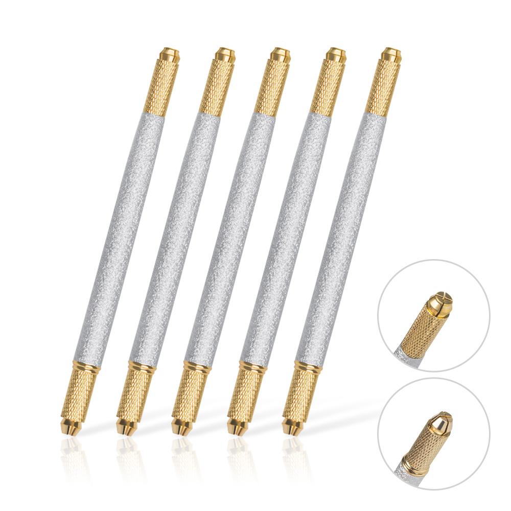 Embroidery Name - 1pcs Microblading Double End Metal Relief