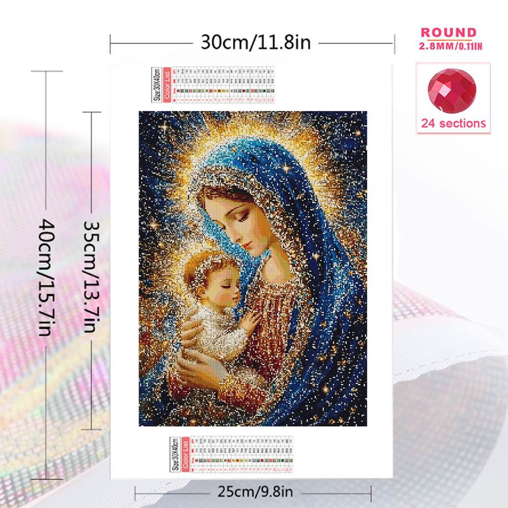 1PC frameless  Diamond Embroid - Embroidery Uae recensione e prezzo