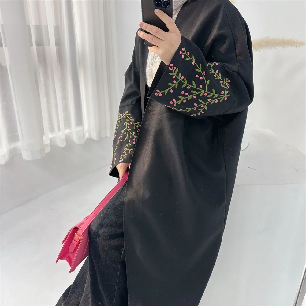 Eid Kimono Abaya Turkey Muslim - Embroidery Kebaya recensione e prezzo