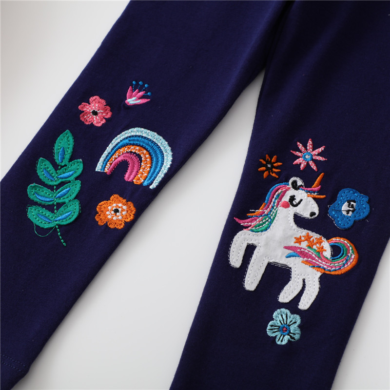 Jumping Meters Baby Girls Legg - Embroidery Unicorn recensione e prezzo