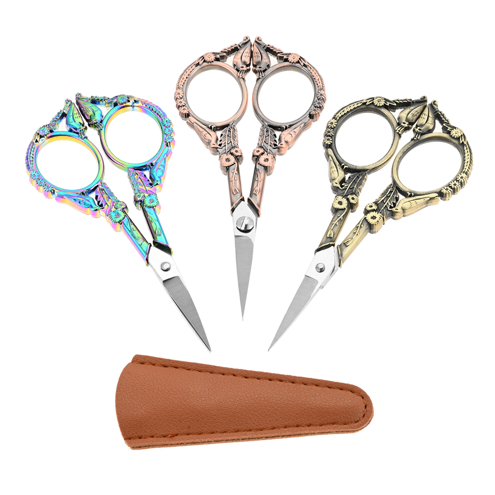 Retro Embroidery Scissors with - Embroidery Fonts recensione e prezzo