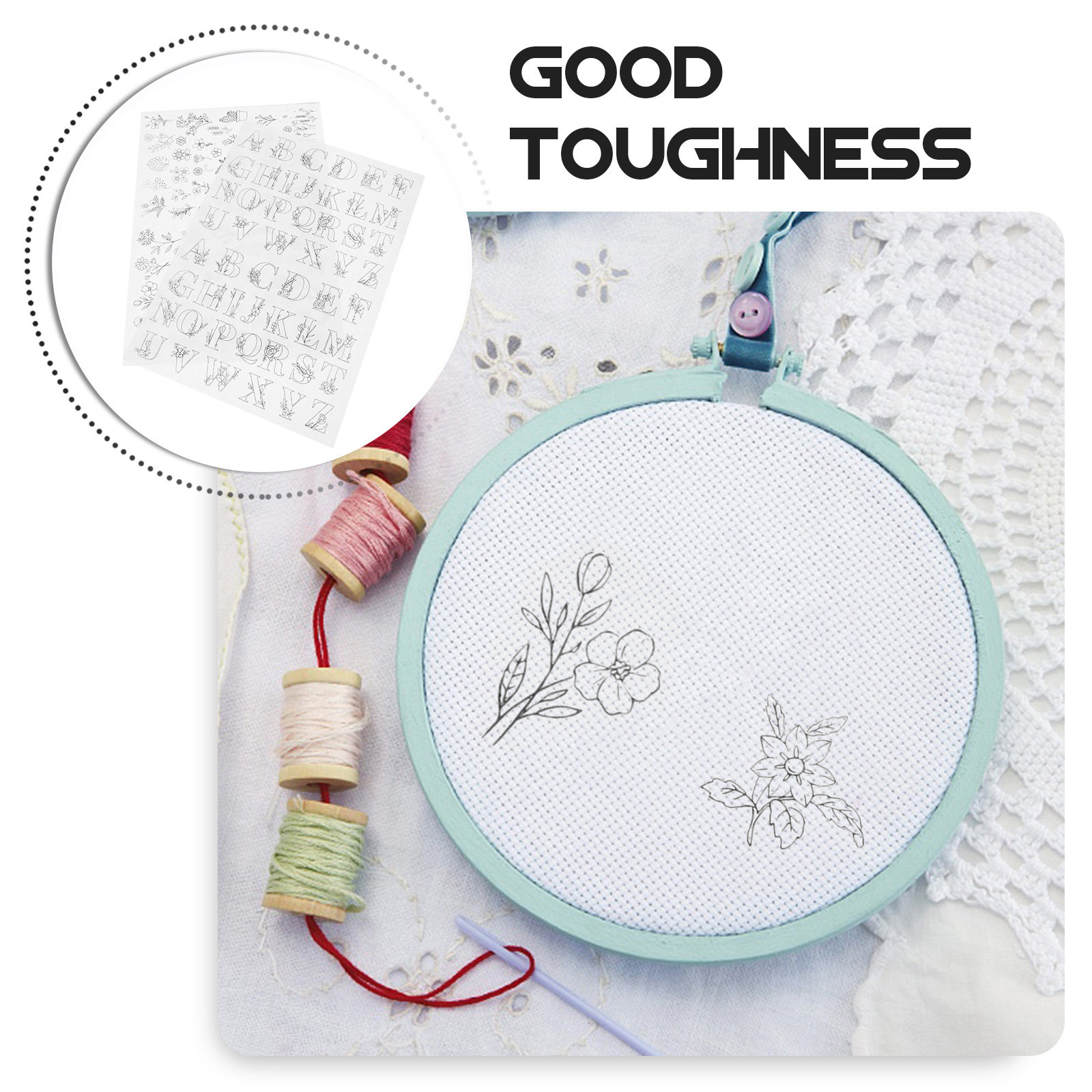 2pcs Sewing Patterns Templates - Water Soluble Stabilizer recensione e prezzo