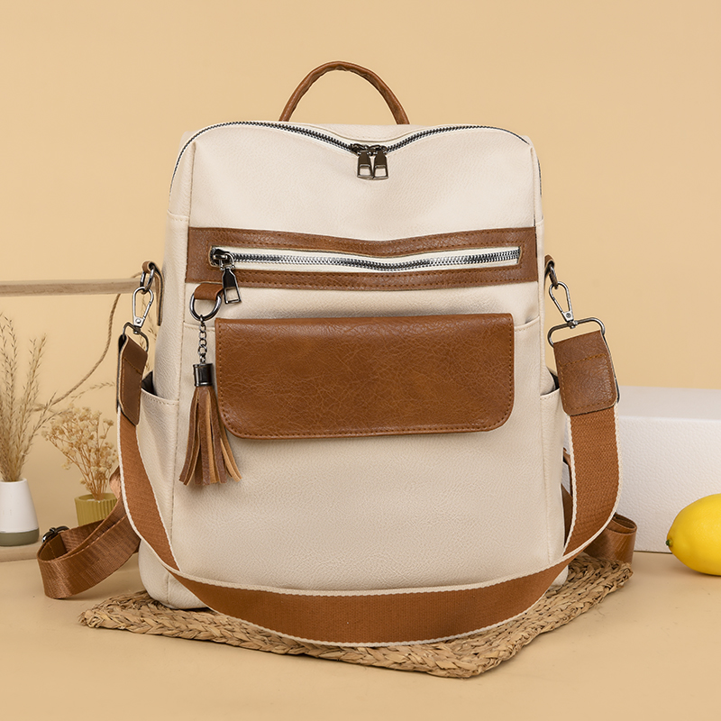 High Quality PU Leather Backpa - Embroidery Computer recensione e prezzo