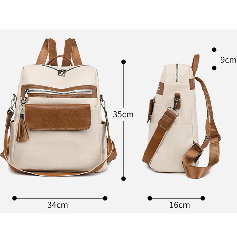 High Quality PU Leather Backpa - Embroidery Computer recensione e prezzo