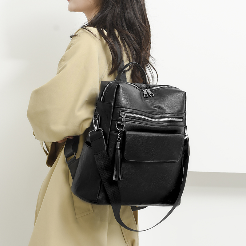 High Quality PU Leather Backpa - Embroidery Computer recensione e prezzo