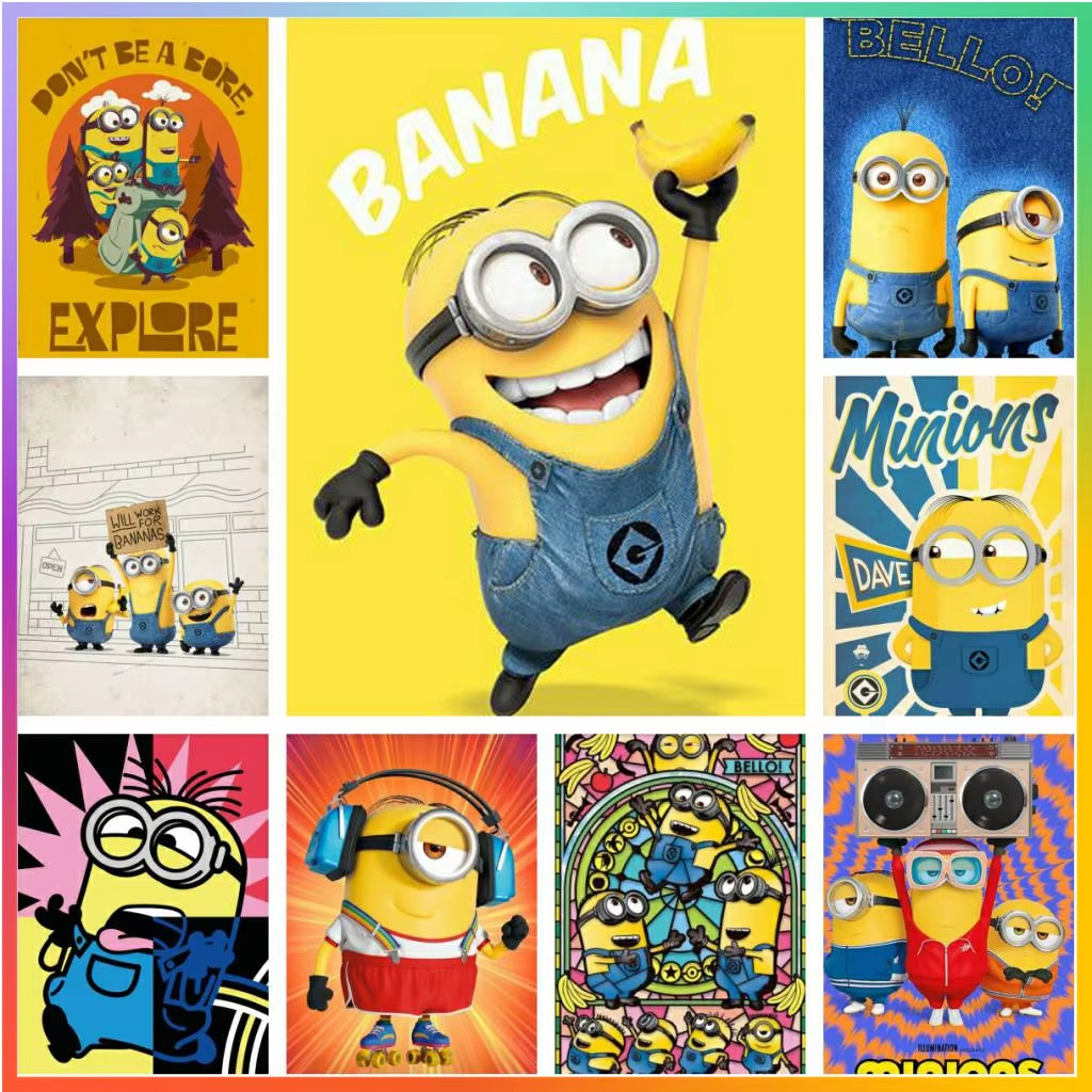 Cartoon Lovely Cute-M-Minions  - Embroidery Love recensione e prezzo