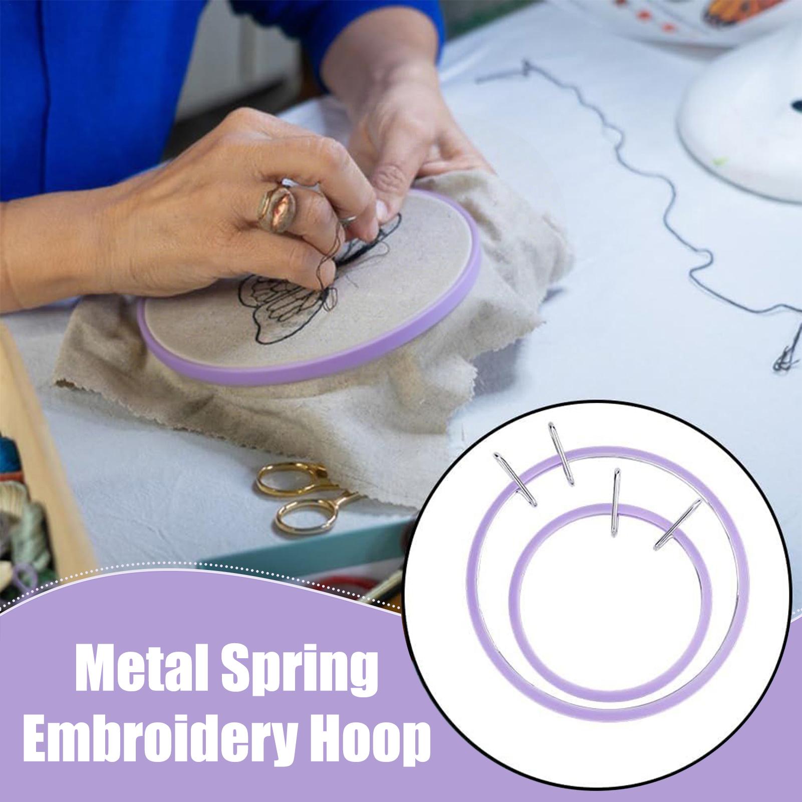 Hoop For Cross Stitching Metal - Embroidery Handicraft recensione e prezzo