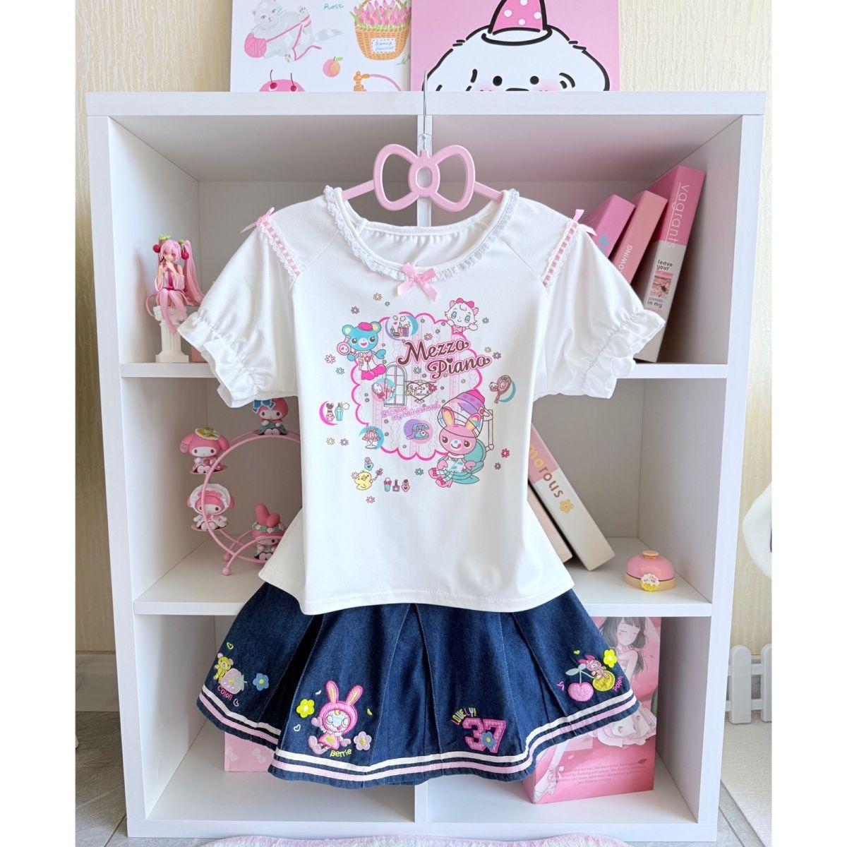 Japanese Sweet Skirt Sets Summ - Embroidery Fonts recensione e prezzo