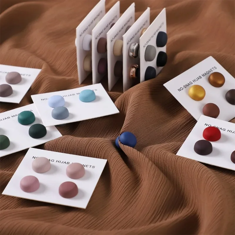 4Pcs/Card Matte Magnet Hijab P - Embroidery Hijab recensione e prezzo