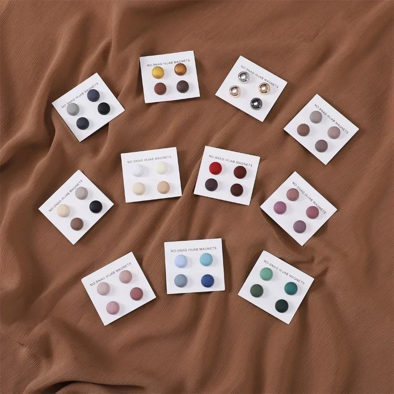 4Pcs/Card Matte Magnet Hijab P - Embroidery Hijab recensione e prezzo