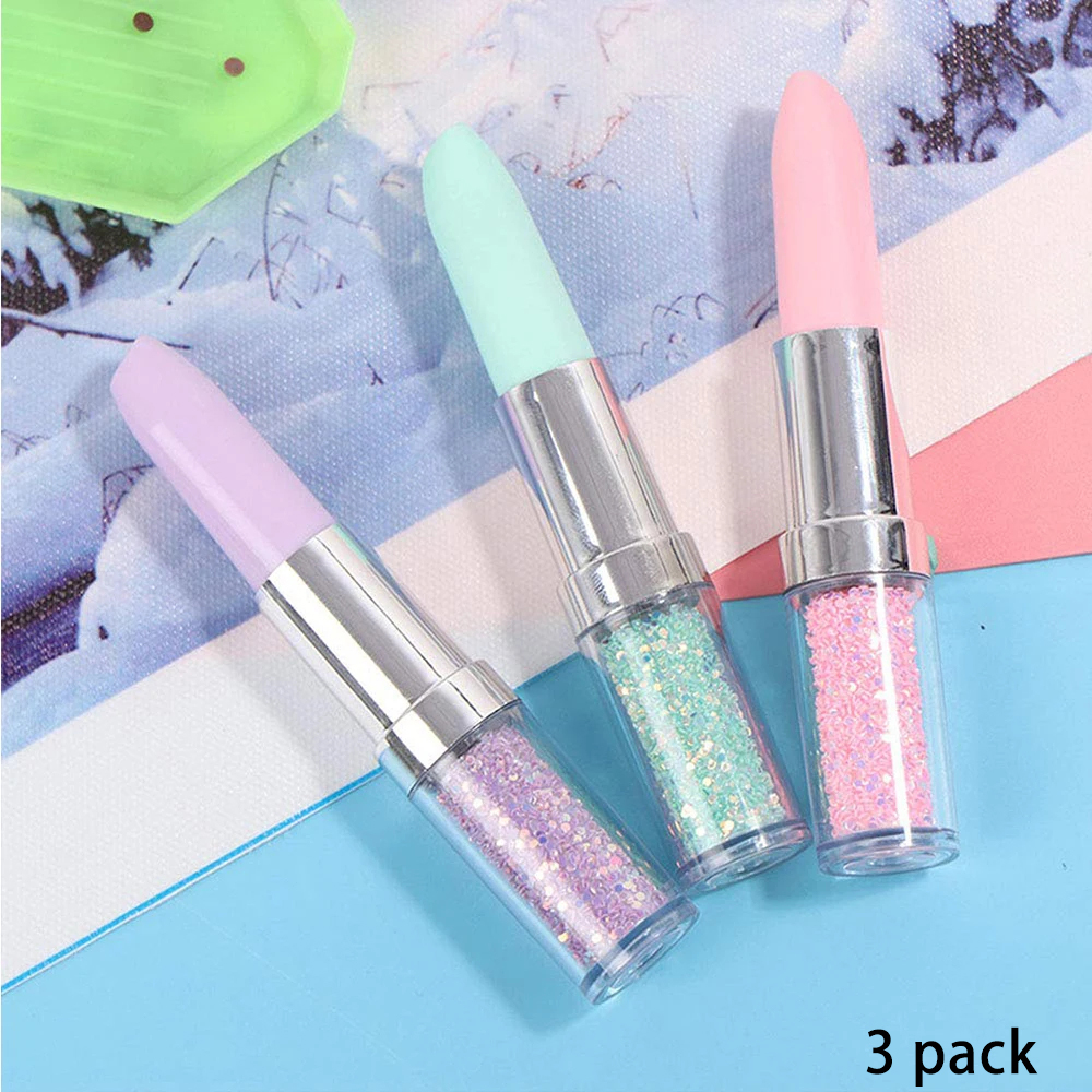 Lipstick Shape Diamond Paintin - Embroidery Handicraft recensione e prezzo