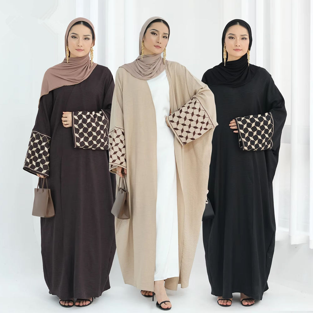 New Embroidery Abayas for Wome - Embroidery Kebaya recensione e prezzo