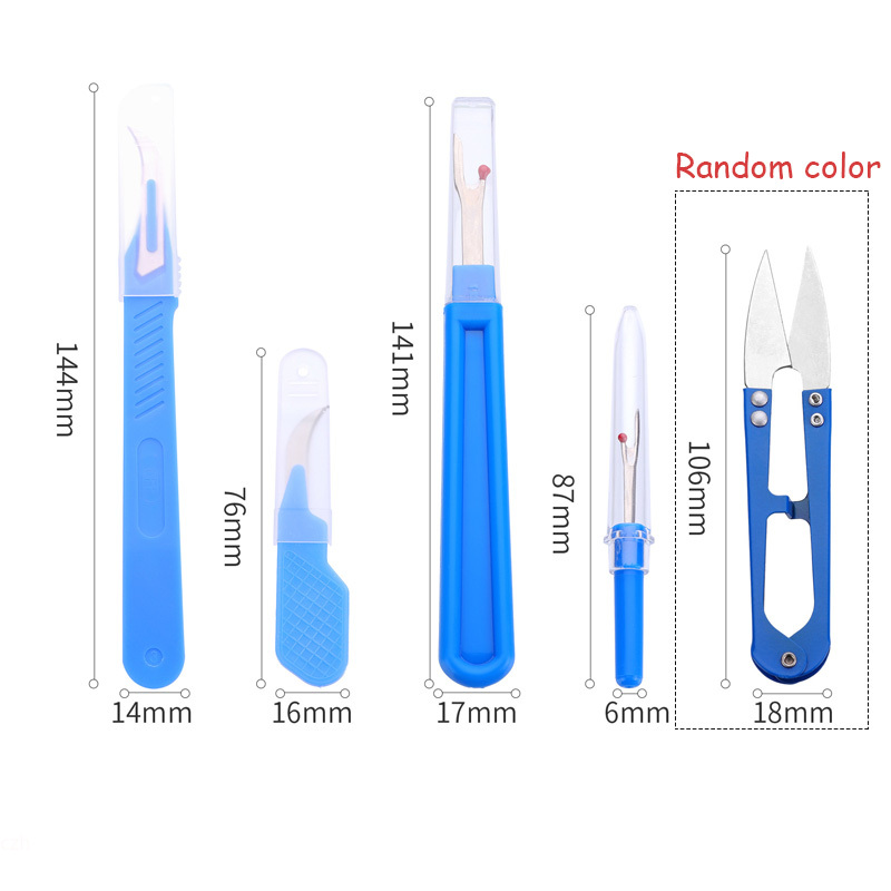 5Pcs Blue Sewing Ripper Kit wi - Embroidery Removal Tool recensione e prezzo