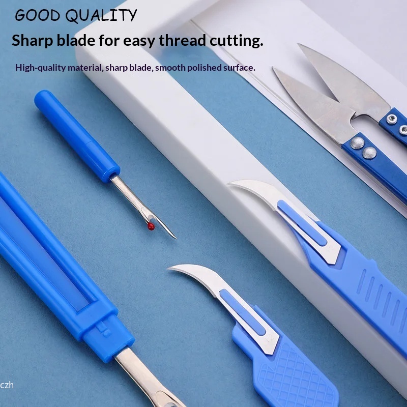 5Pcs Blue Sewing Ripper Kit wi - Embroidery Removal Tool recensione e prezzo