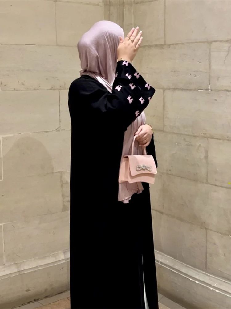 Ramadan Black Heart Abaya Dame - Embroidery Kebaya recensione e prezzo