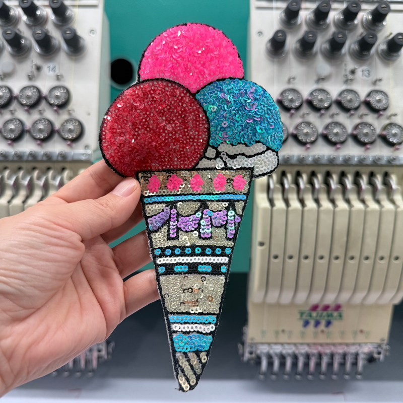 Unicorn Sequins Large Patches  - Embroidery Unicorn recensione e prezzo
