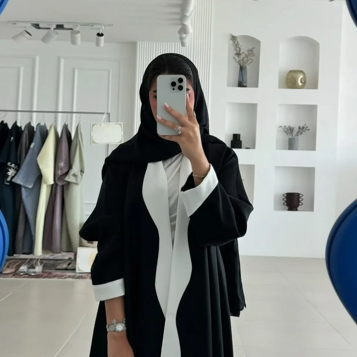Open Kimono Abaya Dubai Islam  - Embroidery Kebaya recensione e prezzo