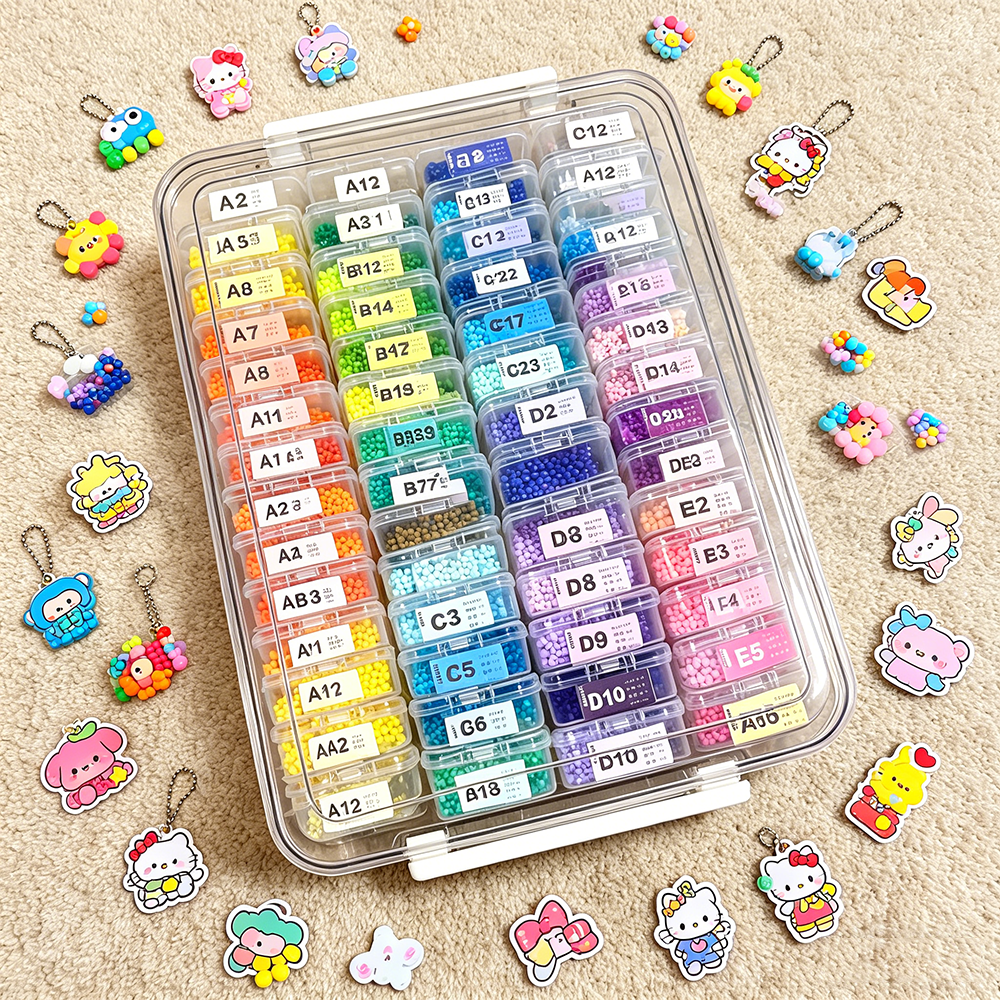 60pcs Transparent Plastic Stor - Embroidery Painting recensione e prezzo