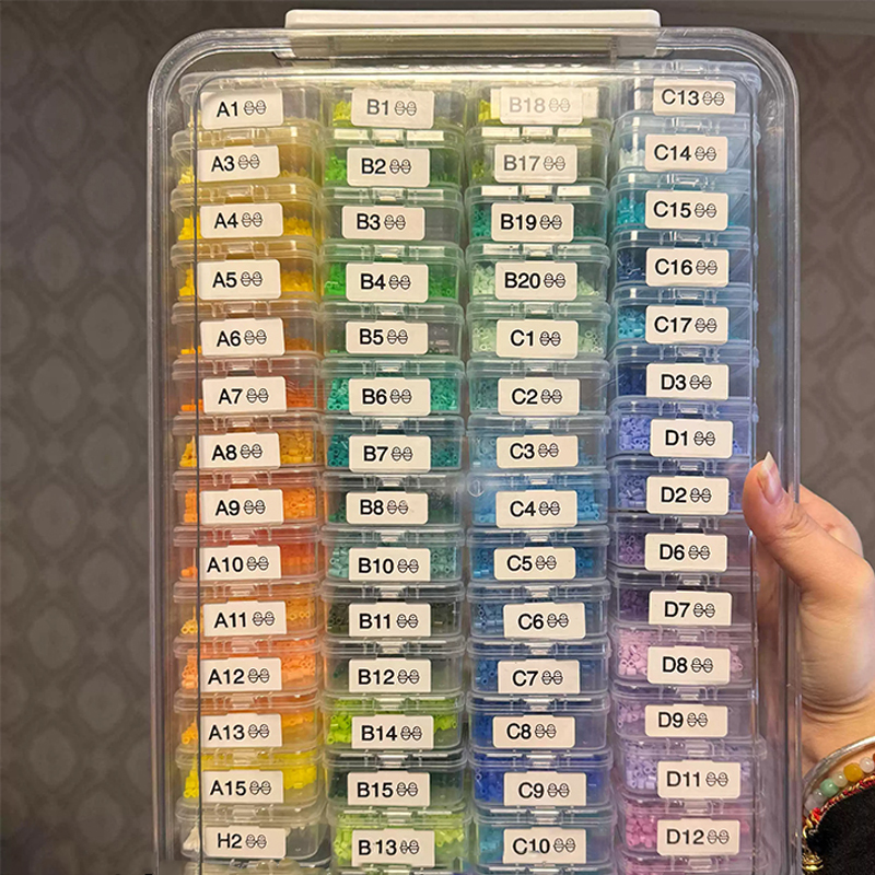 60pcs Transparent Plastic Stor - Embroidery Painting recensione e prezzo