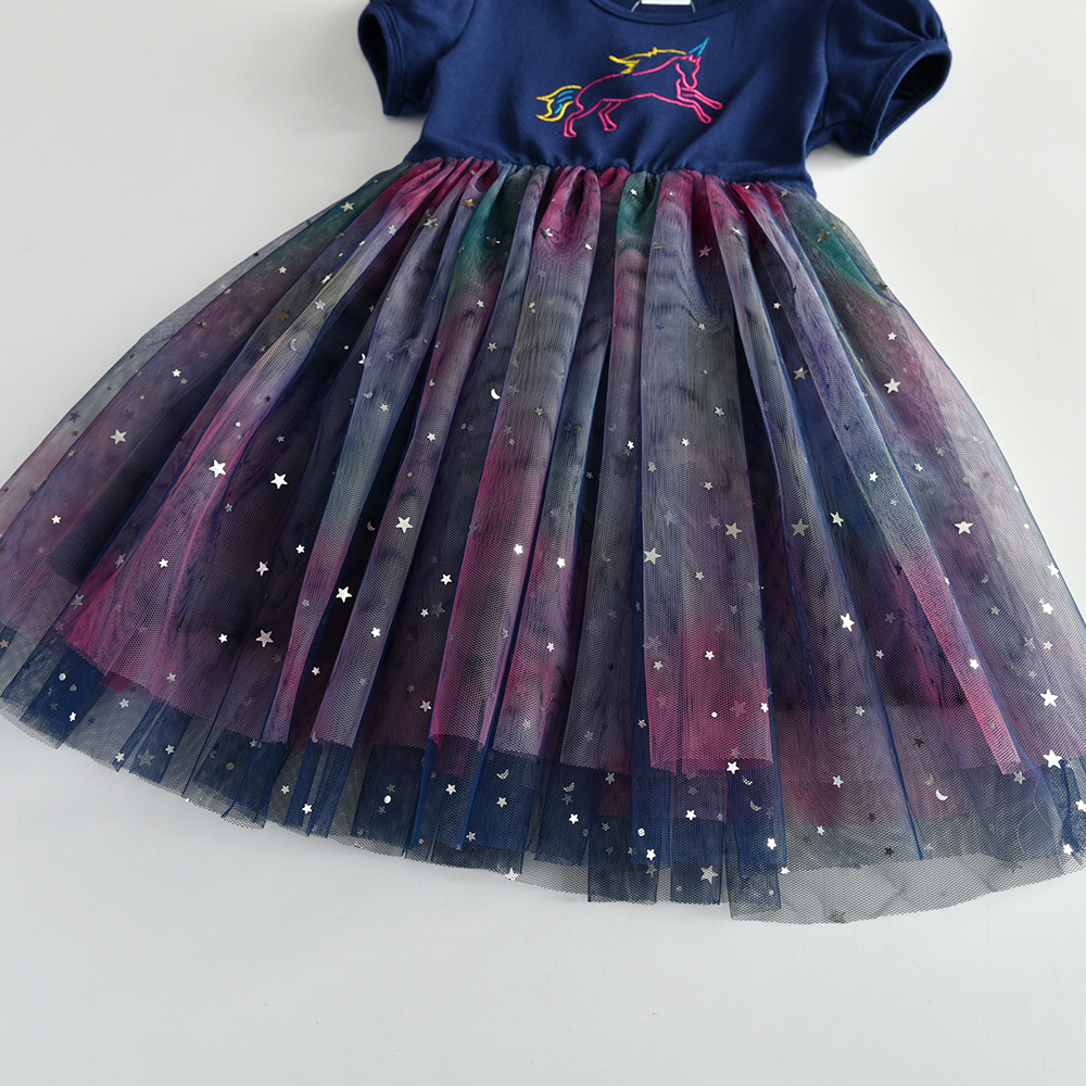 VIKITA Kids Summer Short Sleev - Embroidery Unicorn recensione e prezzo