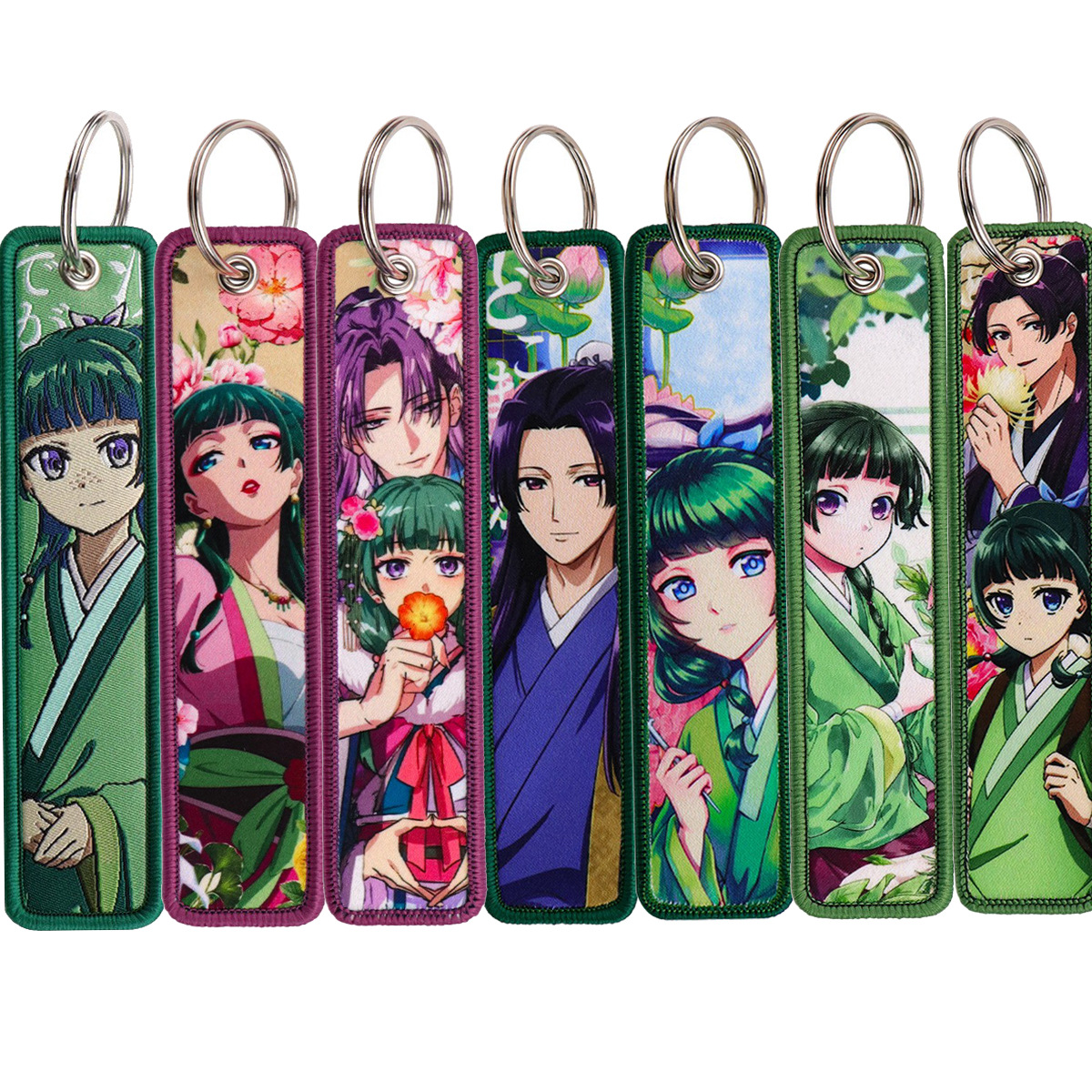 Anime Figure Embroidery Key Fo - Embroidery Keychain recensione e prezzo
