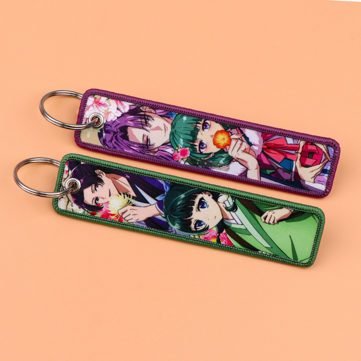 Anime Figure Embroidery Key Fo - Embroidery Keychain recensione e prezzo