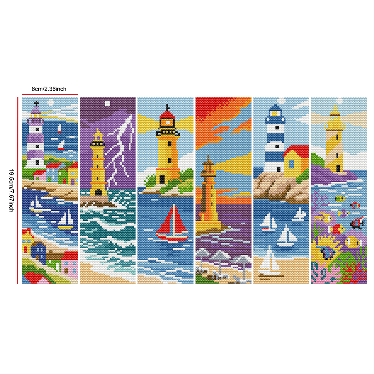 14CT,Multiple bookmarks,print  - Embroidery World recensione e prezzo