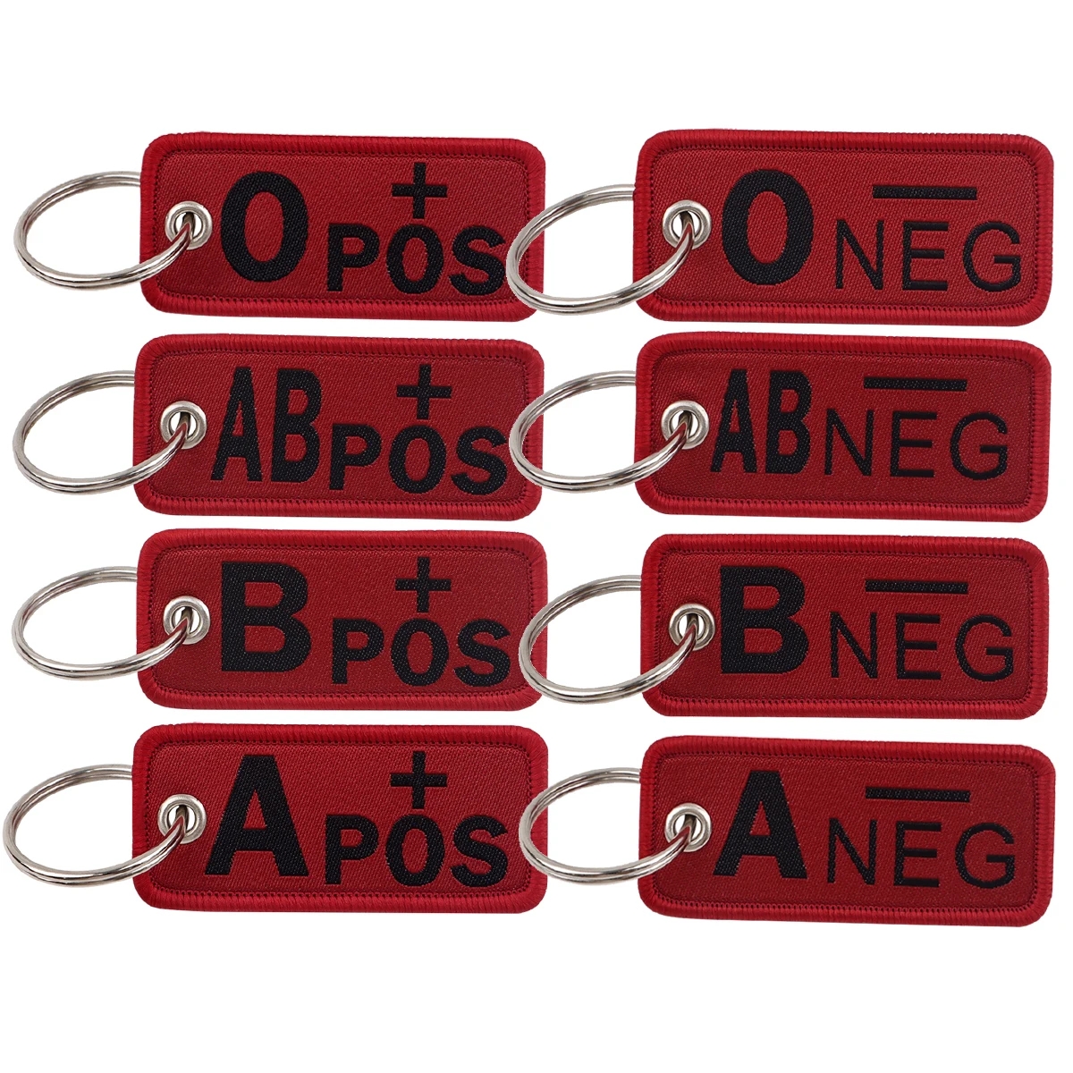 RED Blood Type Embroidery Key  - Embroidery Fonts recensione e prezzo