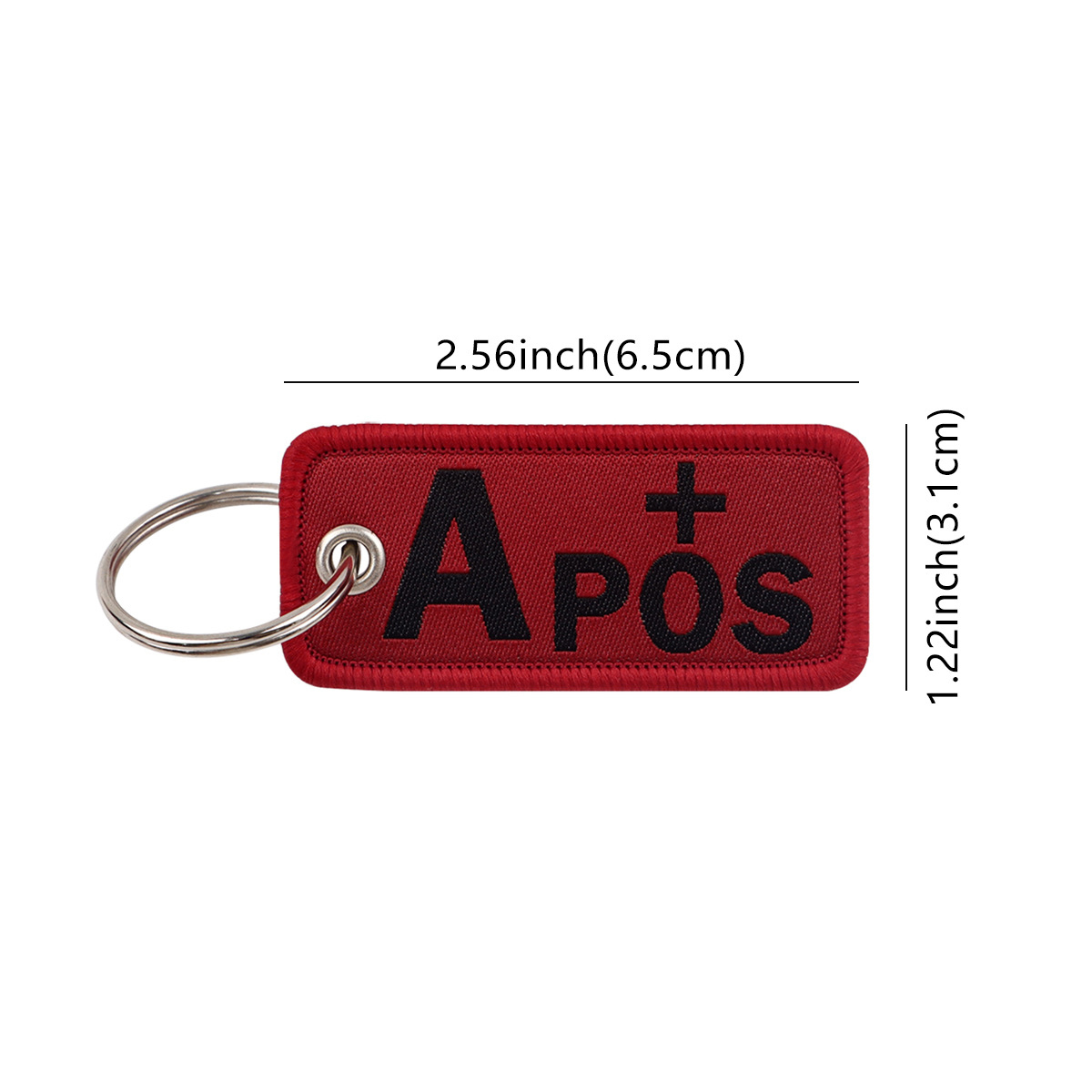 RED Blood Type Embroidery Key  - Embroidery Fonts recensione e prezzo