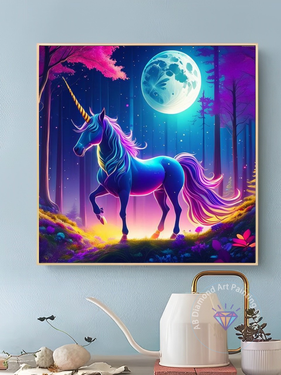 Fantasy cute unicorn Diamond P - Embroidery Unicorn recensione e prezzo