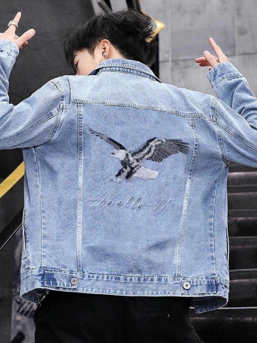 New 2026 Men's Denim Jacket Sp - Embroidery Vest recensione e prezzo