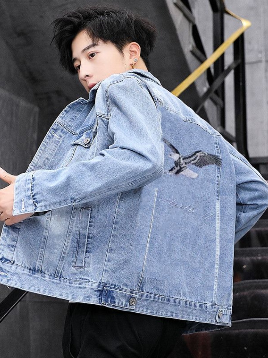 New 2026 Men's Denim Jacket Sp - Embroidery Vest recensione e prezzo