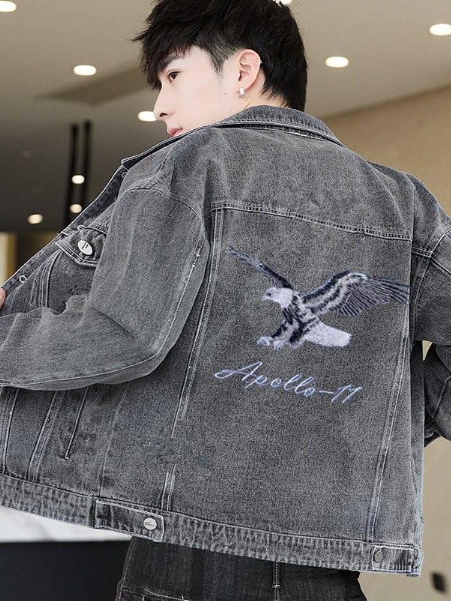 New 2026 Men's Denim Jacket Sp - Embroidery Vest recensione e prezzo