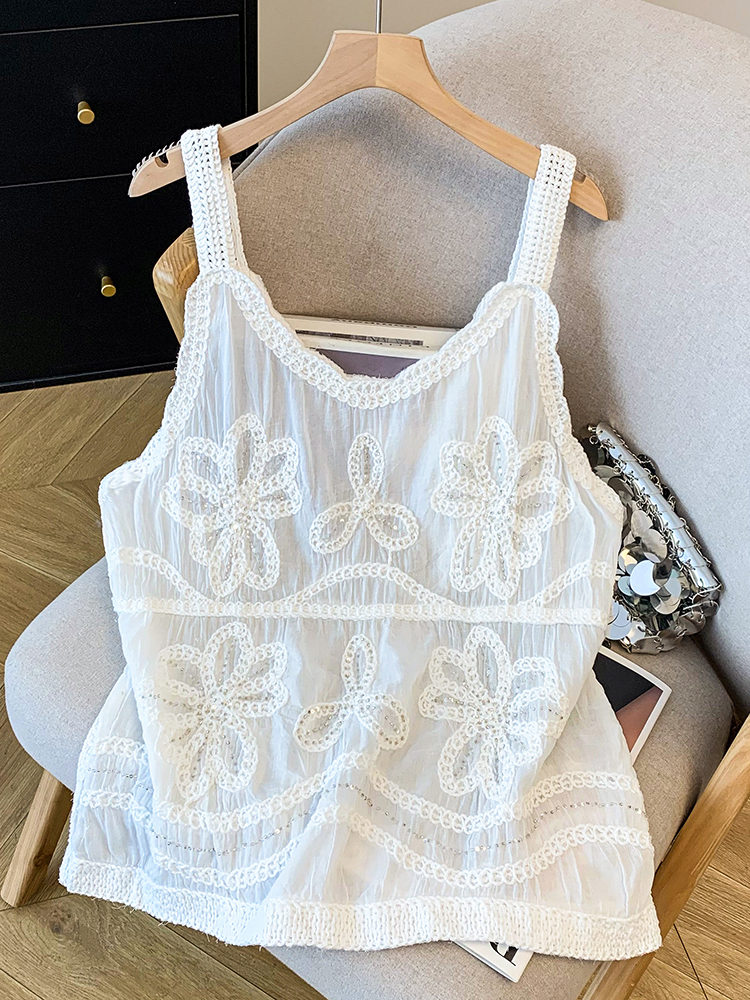 New Stylish Beaded Embroidery  - Embroidery Vest recensione e prezzo