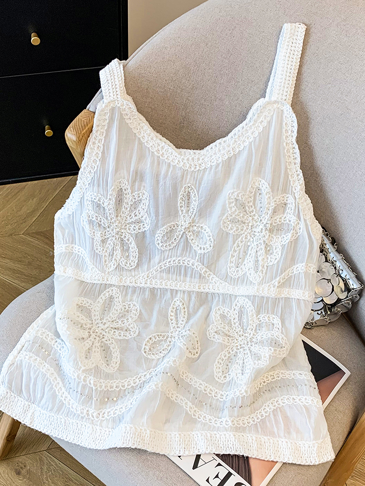 New Stylish Beaded Embroidery  - Embroidery Vest recensione e prezzo
