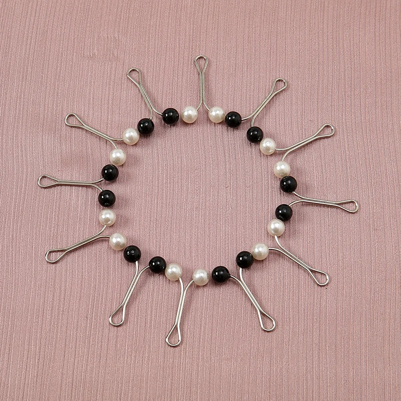 12pcs/Bag Muslim Hijab Pins Sc - Embroidery Hijab recensione e prezzo