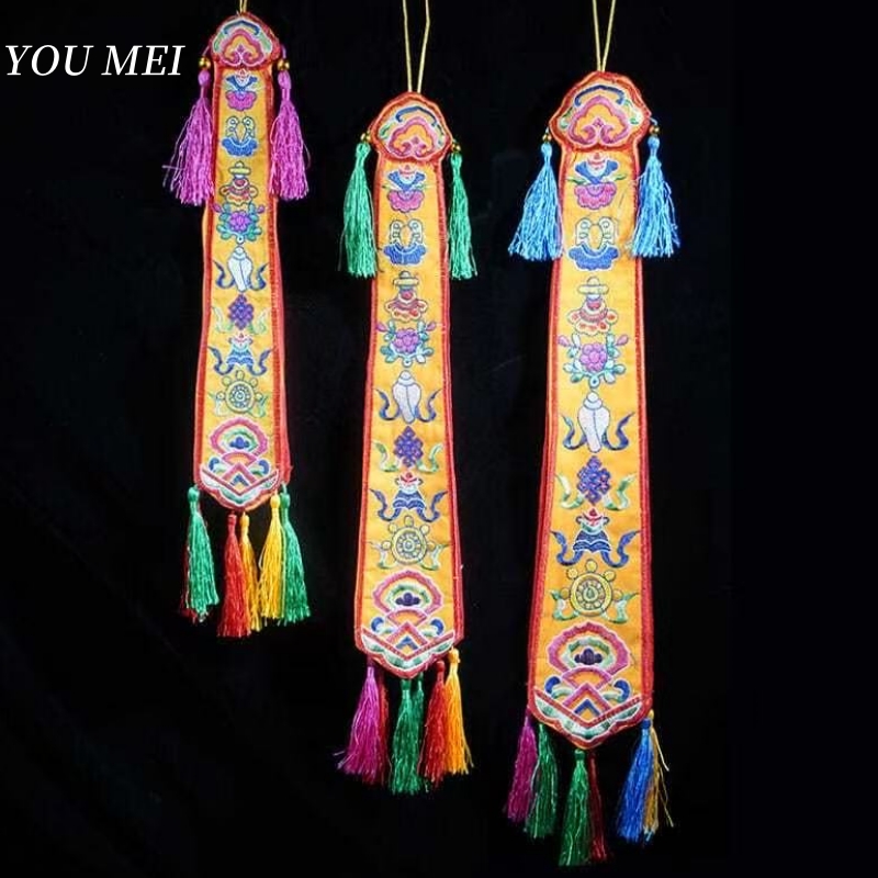 Nepal Handmade Eight Auspiciou - Embroidery Handicraft recensione e prezzo