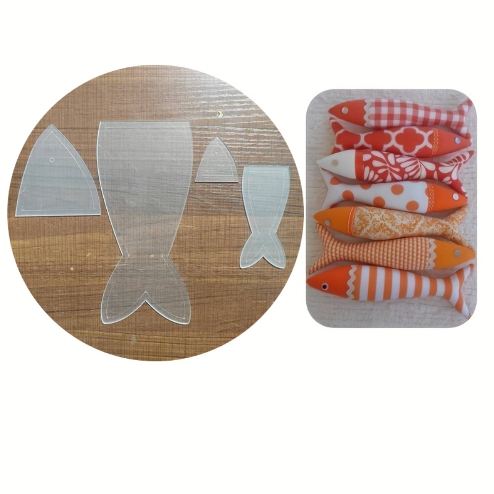 Fish Quilting Template Acrylic - Embroidery And Quilting recensione e prezzo
