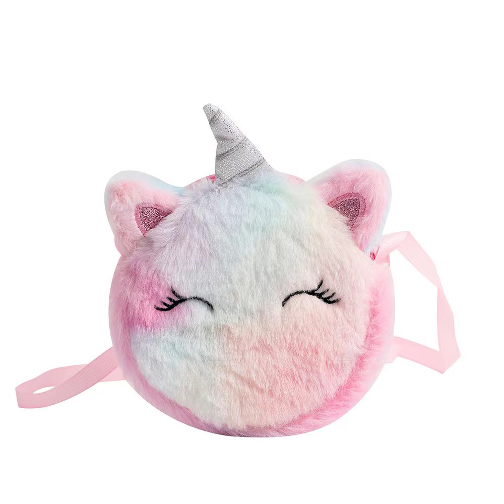 Kids Fashion Plush Shoulder Ba - Embroidery Unicorn recensione e prezzo