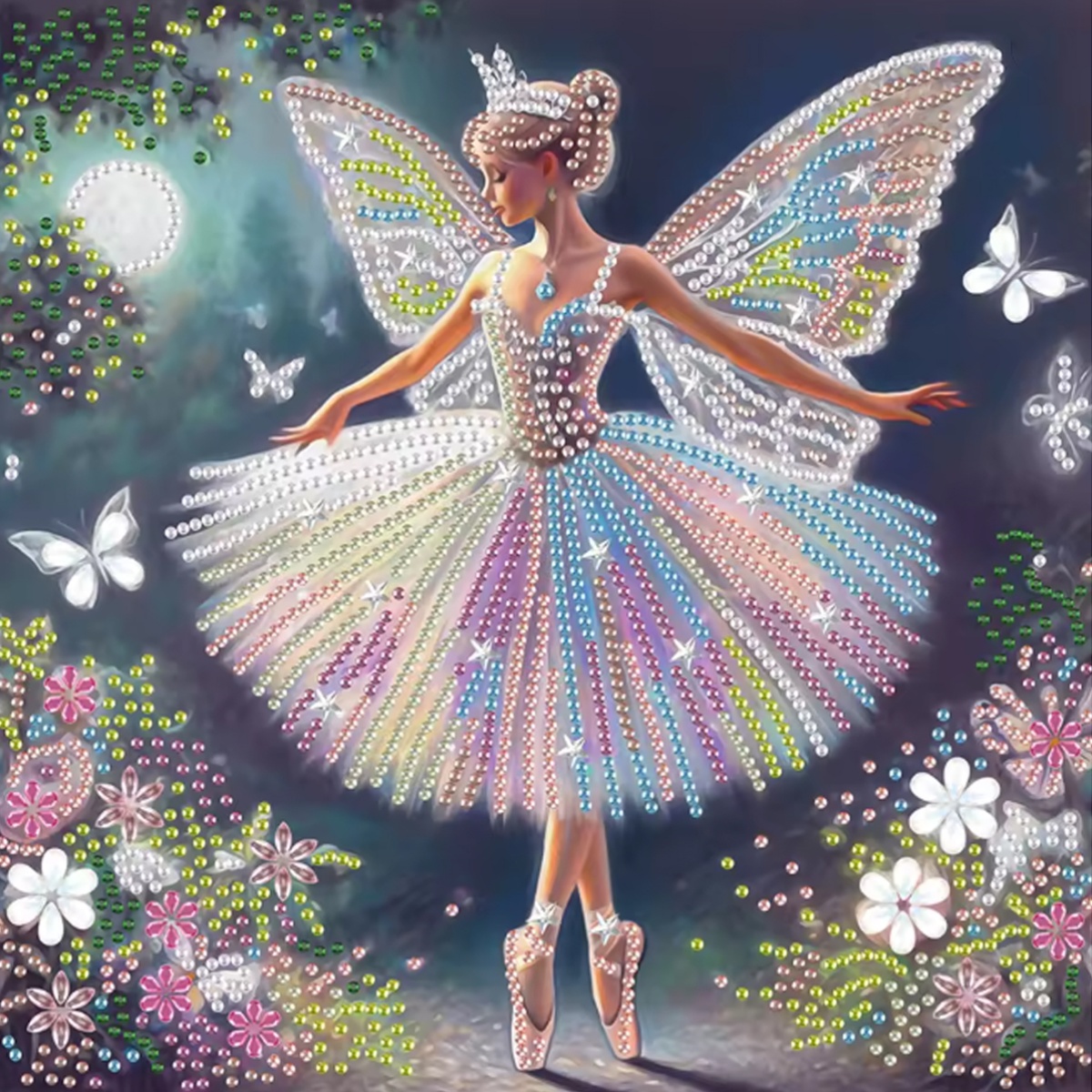 Butterfly Fairy Pattern Series - Embroidery Handicraft recensione e prezzo