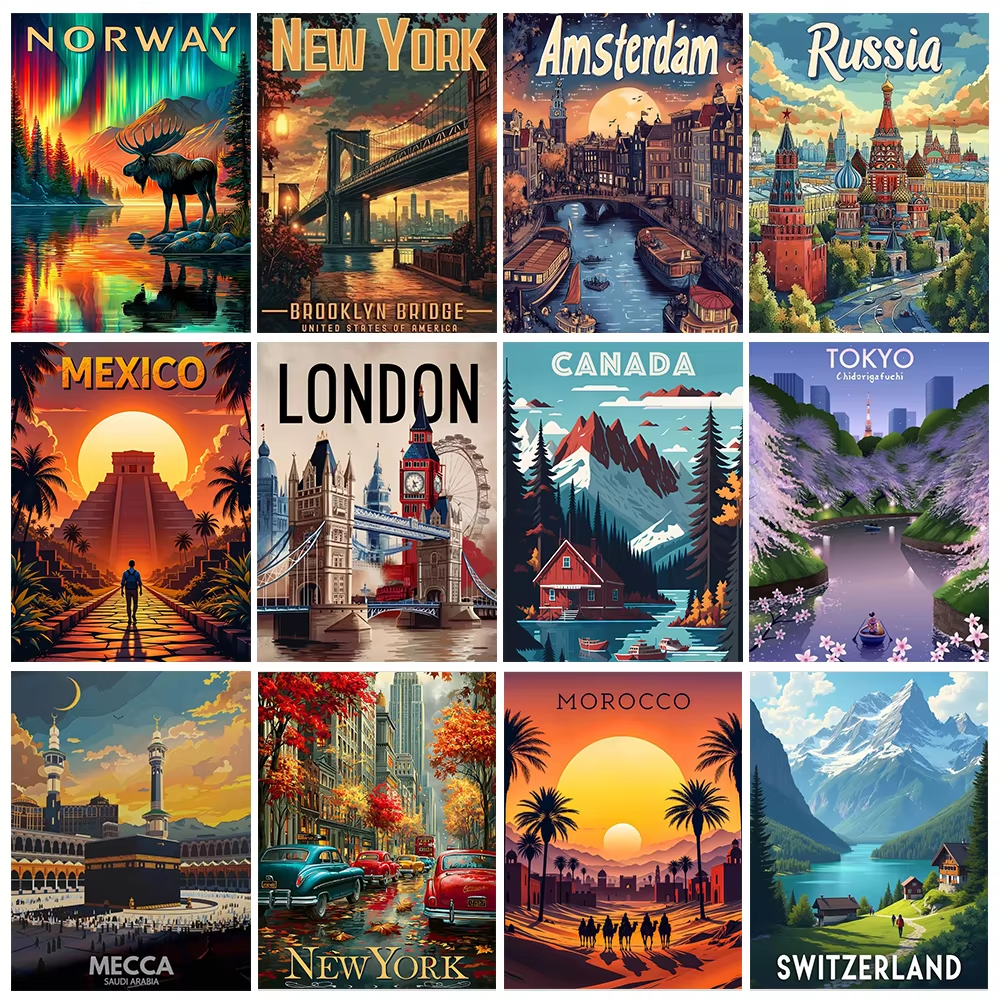 World Famous Scenery 5D Diamon - Embroidery World recensione e prezzo
